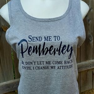 Pride and Prejudice Pemberley Tank. New.